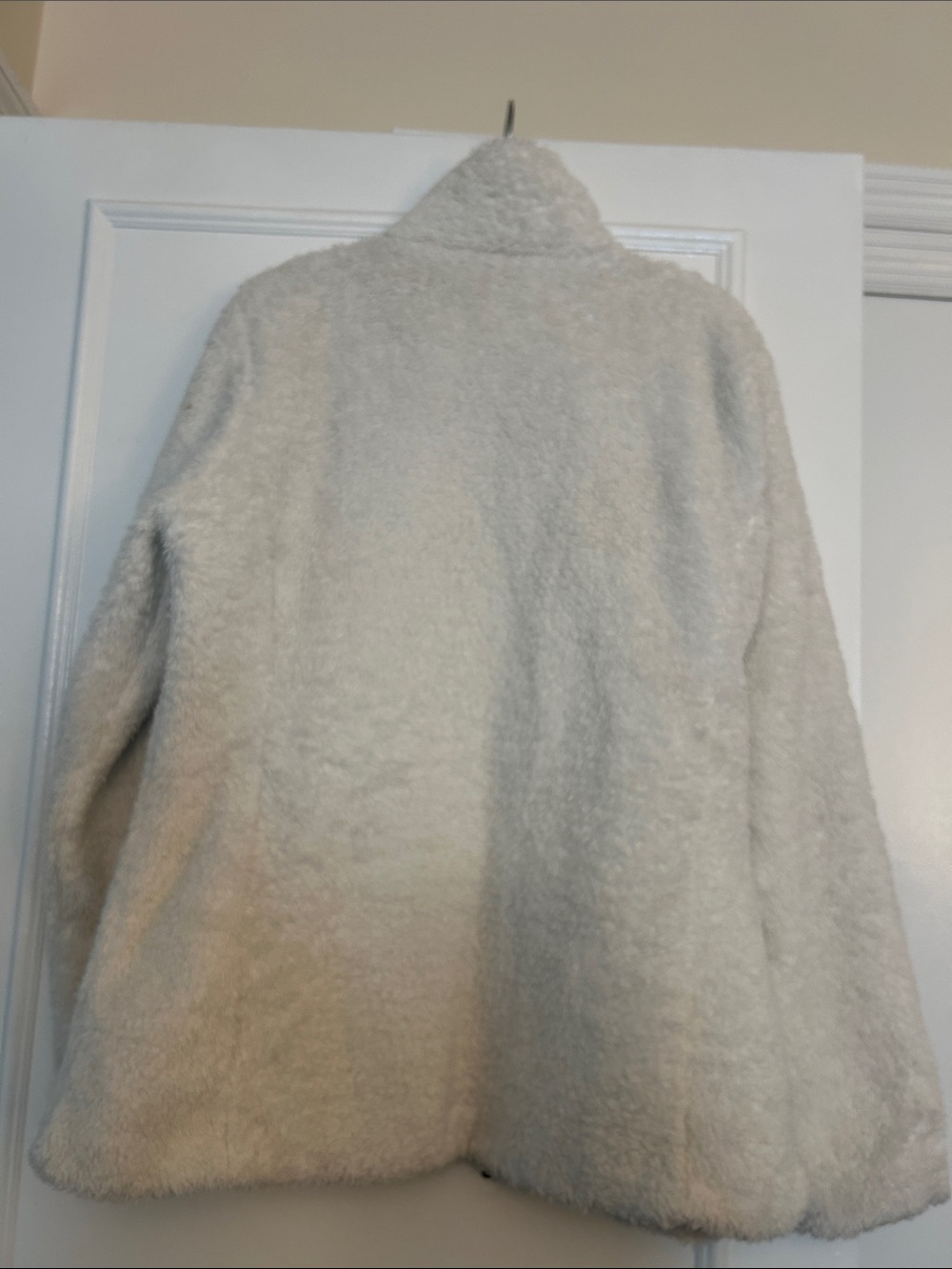 Patagonia Cream Sherpa Fleece Jacket - Picture 4 of 4
